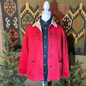 Vintage Red Ralph Lauren Chore Coat